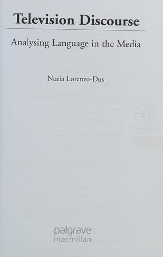 Television discourse