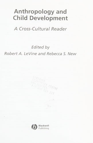 Anthropology and child development