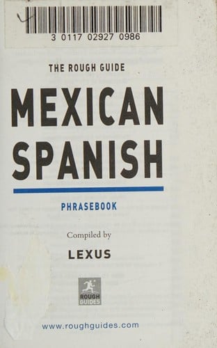 The Rough guide Mexican Spanish phrasebook