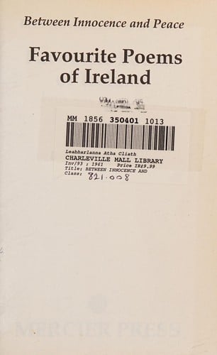 Between innocence and peace