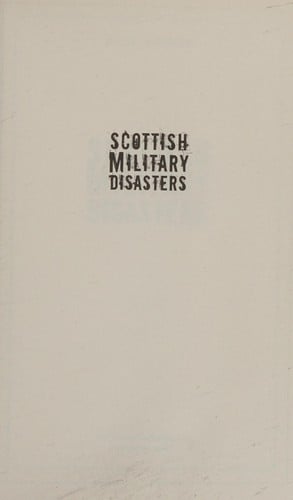 Scottish military diasters