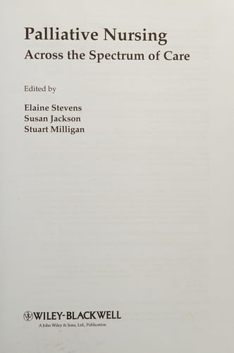 Palliative nursing in the 21st century