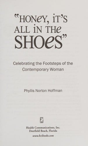 Honey, it's all in the shoes!