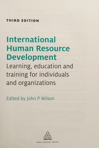 International human resource development