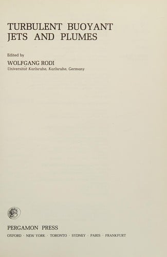 Turbulentbuoyant jets and plumes