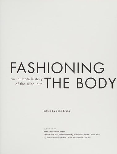 Fashioning the body