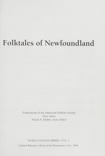Folktales of Newfoundland