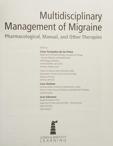 Multidisciplinary management of migraine