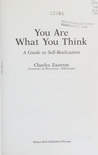 You are what you think