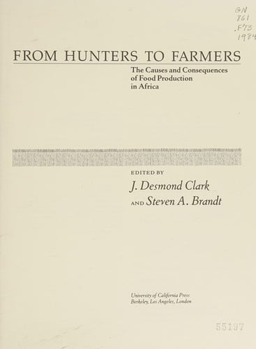 From hunters to farmers
