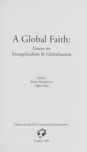 A global faith