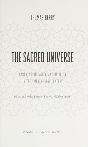 The sacred universe