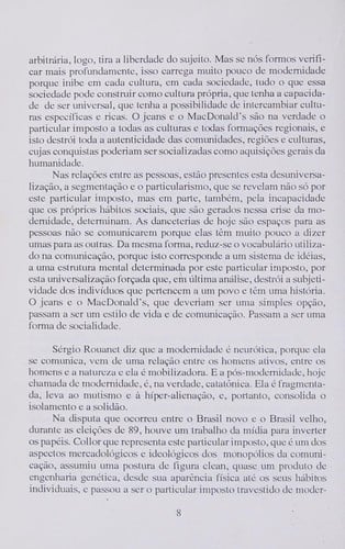 Na contramão da pré-história