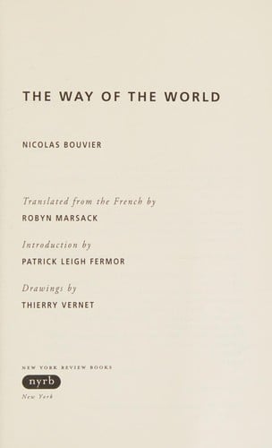 The way of the world