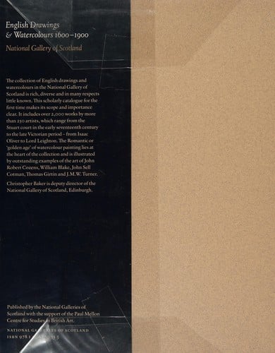English drawings and watercolours 1600-1900