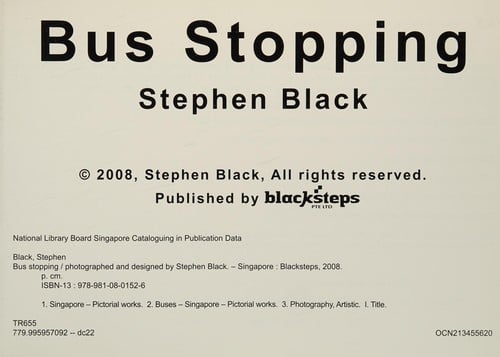 Bus stopping