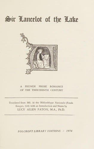 Sir Lancelot of the Lake