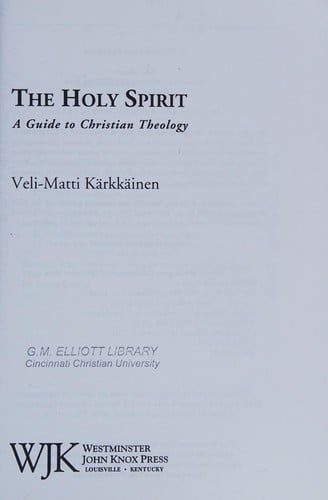 The Holy Spirit