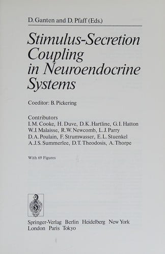 Stimulus-secretion coupling in neuroendocrine systems