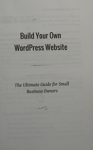 Build your own WordPress website