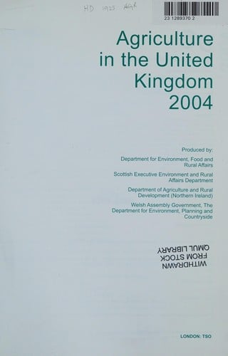 Agriculture in the United Kingdom