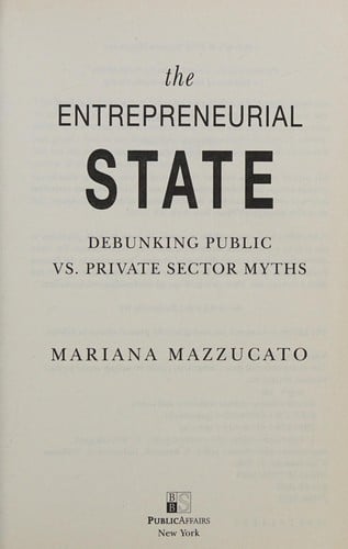 The entrepreneurial state