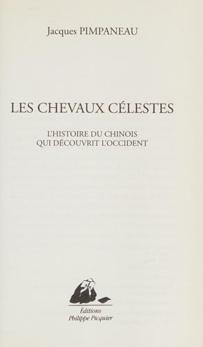 Les chevaux célestes