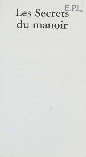 Les secrets du manoir