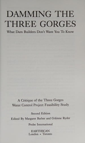 Damming the Three Gorges