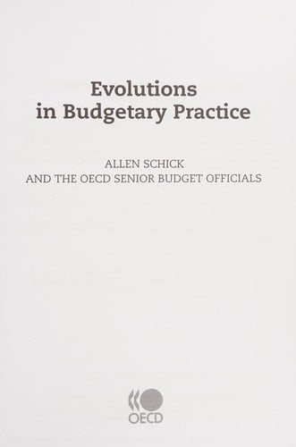 Evolutions in budgetary practice
