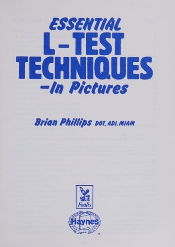 L Test Techniques, Essential- in Pictures