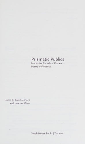 Prismatic publics