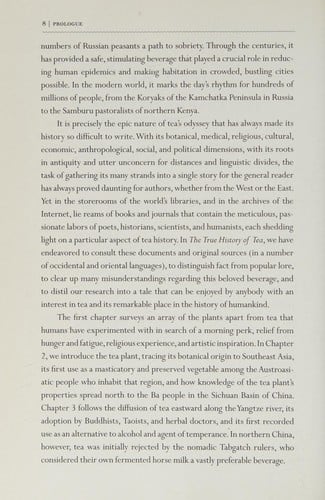 The true history of tea