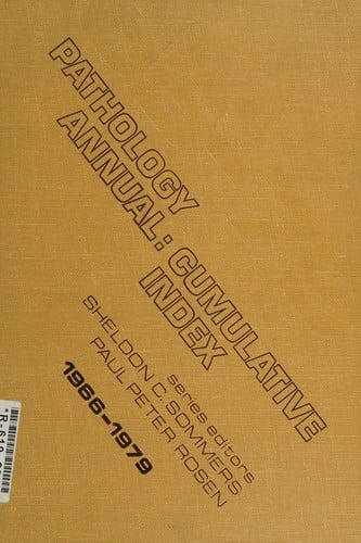 Pathology annual cumulative index 1966-1979