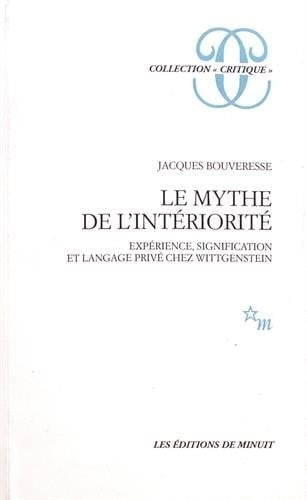 Le mythe de l'intériorité