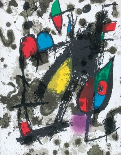 Joan Miró, Litografo