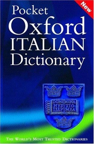 Pocket Oxford Italian dictionary
