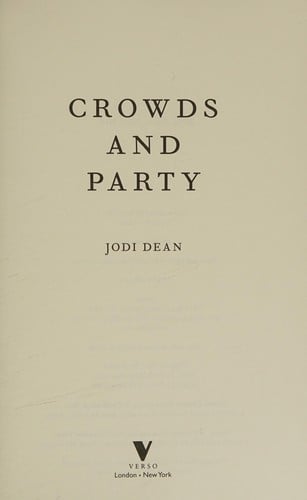 Crowds and party