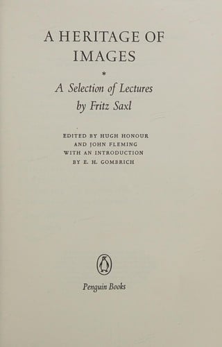 A heritage of images