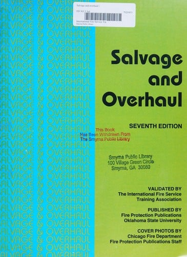 Salvage and overhaul
