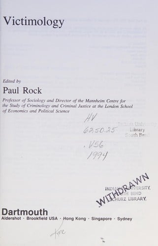 Victimology