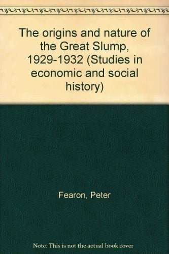 The origins and nature of the Great Slump, 1929-32