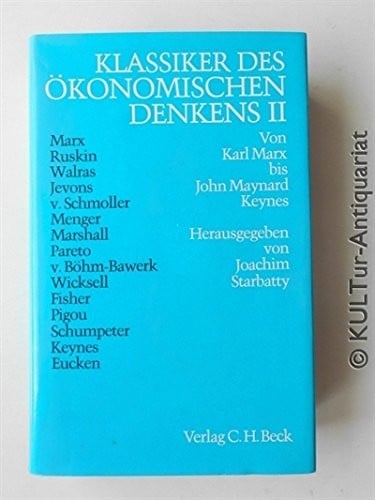 Klassiker des ökonomischen Denkens