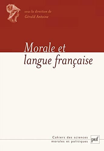 Morale et langue fran©ʹaise