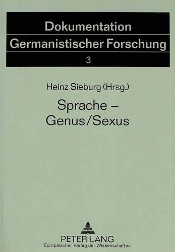 Sprache--Genus/Sexus