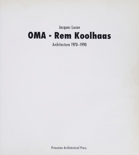 OMA-Rem Koolhaas