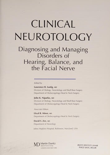Clinical neurotology