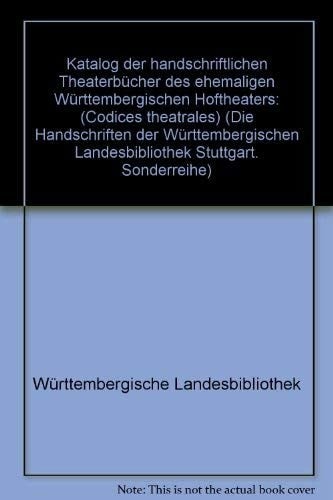 Die Handschriften der Württembergischen Landesbibliothek Stuttgart