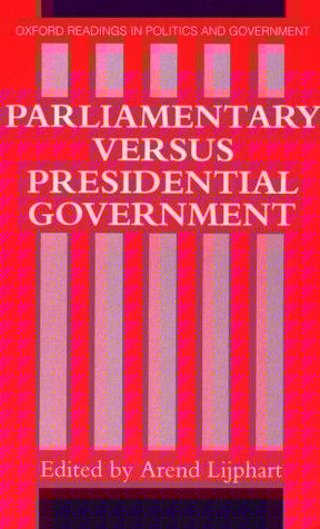 Parliamentary versus presidential government