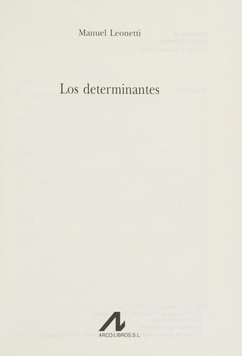 Los determinantes
